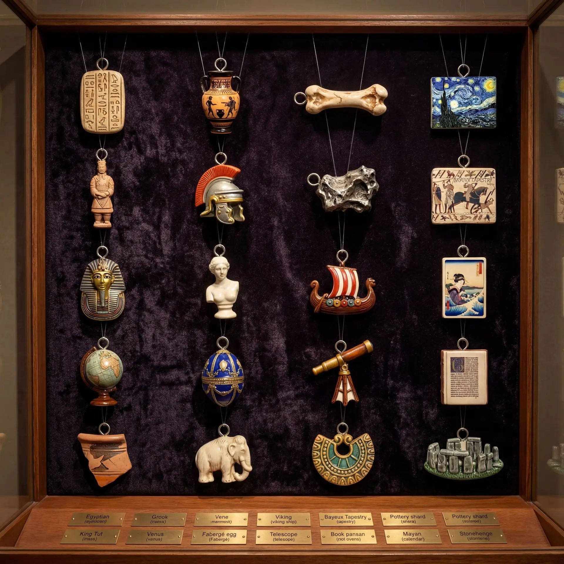 Jewelry Making History - Миниатюрные антикварные фигурки с историческими мотивами,