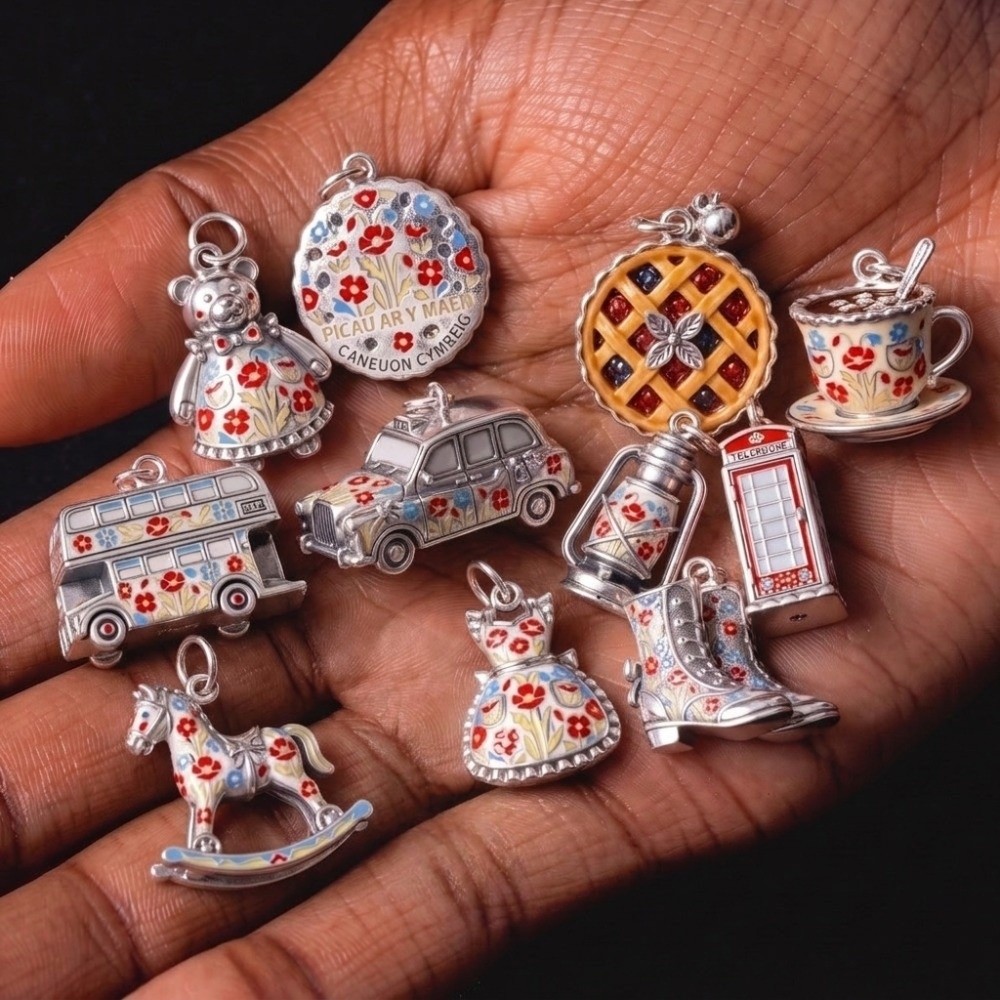 Jewelry Making London - Стильные миниатюрные подвески из нержавеющей стали