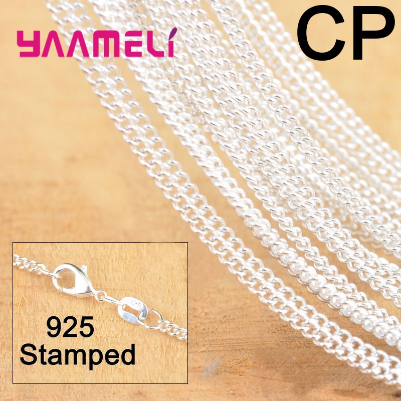 10 шт., Лидер продаж, 18 дюймо – обзор и цена Lobster Clasp Silver