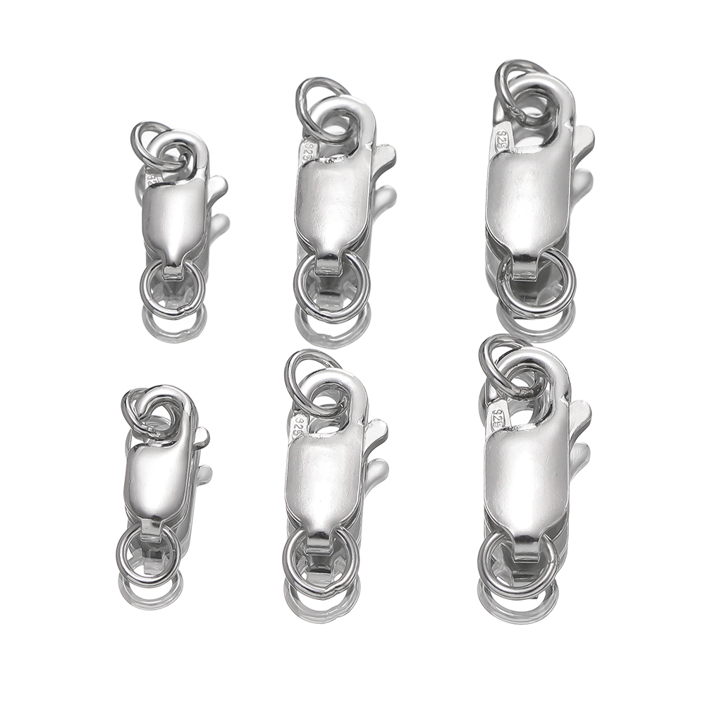 2 шт. застежки-лобстеры из цел – обзор и цена Lobster Clasp Silver